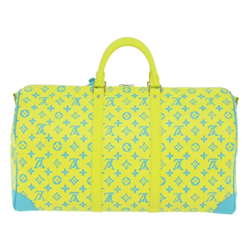 LOUIS VUITTON Monogram Neon Color Keepall Bandouliere 50 Bag M21869